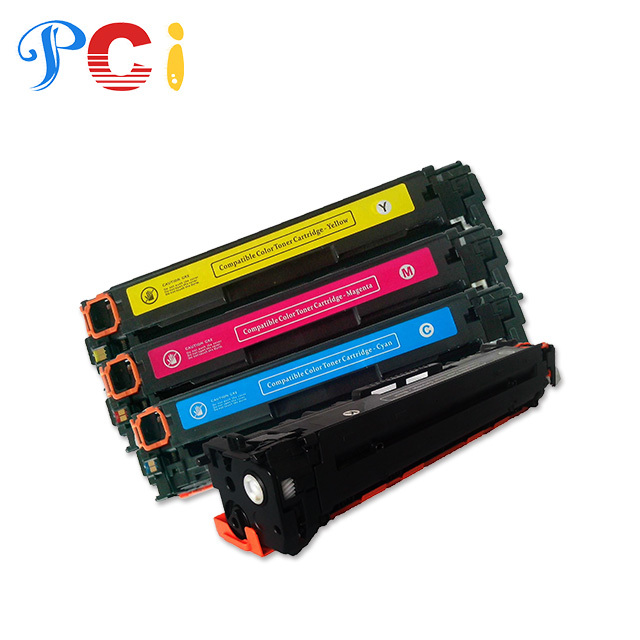 Картридж с тонером PCI Color CE320A CE320 CE321A CE322A CE323A 128A, совместимый картридж для принтера HP Color LaserJet CP1525n