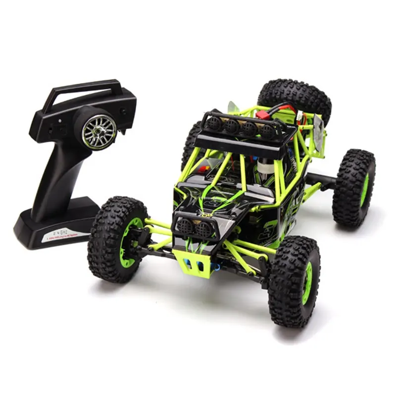 Wltoys-Coche de escalada RC de alta velocidad 2019, coche de radiocontrol de alta velocidad, coche de Control remoto 4WD, 50 KM/H, 12428