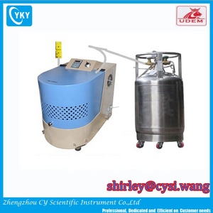 Nitơ Lỏng Lạnh Hành Tinh Nhà Máy Bóng Với 4 Phay Lọ Cho Mềm Hoặc Loại Vật Liệu Crogenic Mài - Product Image 2