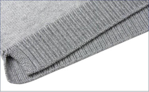 <span class=keywords><strong>9GG</strong></span> Parcheado de Manga Larga de Cuello Barco Animal Keep Warm Gris Suéter de Las Muchachas - Product Image 5