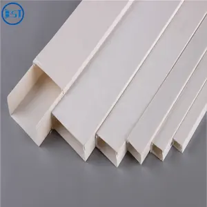 Cina plastica pvc cablaggio canale per cavo elettrico