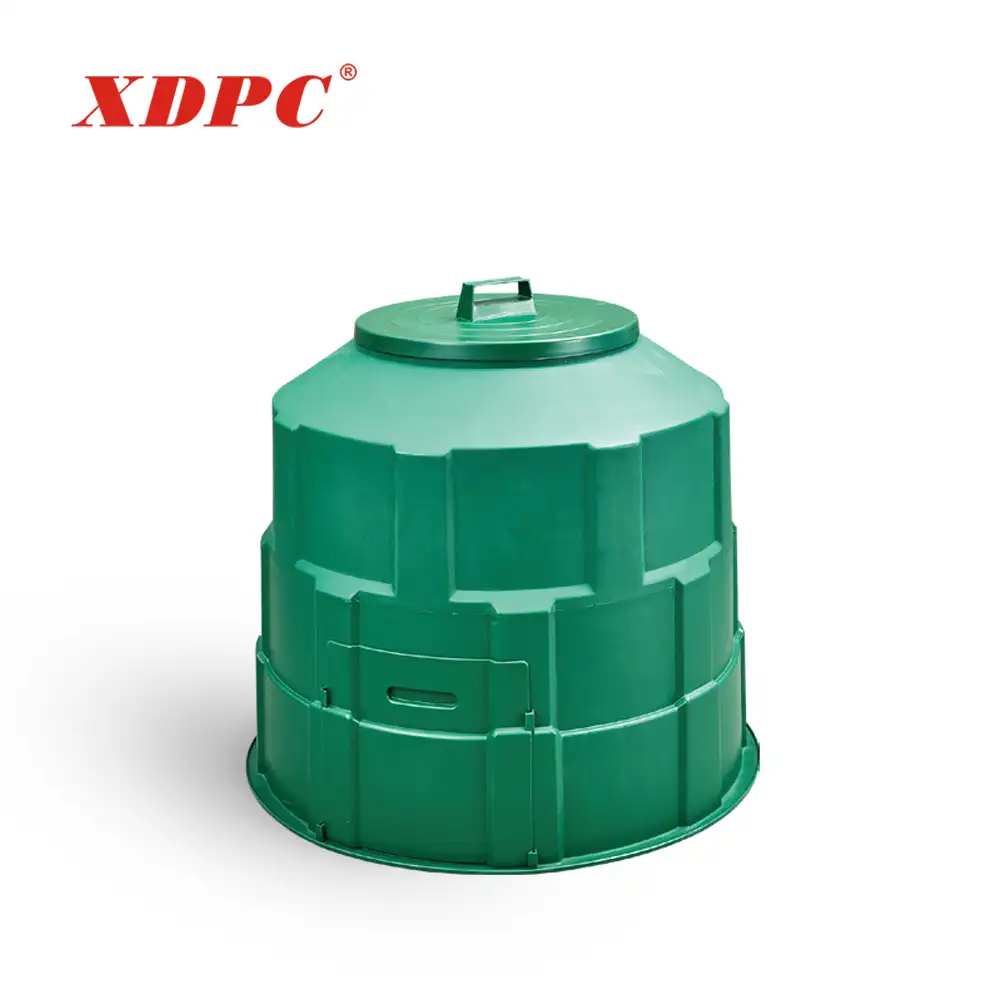 Cheap indoor outdoor kitchen garden plastic worm compost tumbler bucket pail bin