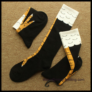 Crazy funny mujeres chicas <span class=keywords><strong>pollo</strong></span> piernas medias rodilla-Alto muslo-Alto <span class=keywords><strong>Calcetines</strong></span> - Product Image 5