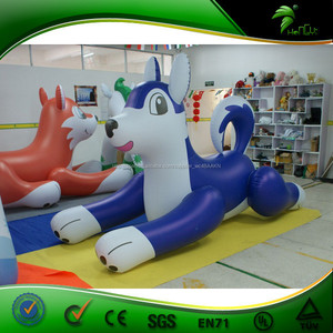 2015 caliente <span class=keywords><strong>la</strong></span> venta de publicidad inflable lobo - Product Image 1