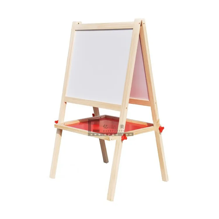 Детская классная мебель популярная детская доска для рисования магнитная поверхность с подставкой детский мольберт