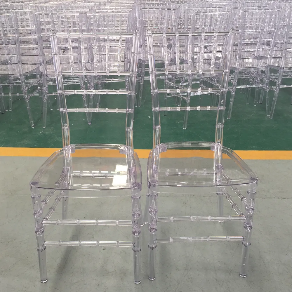 Zhongsen самый популярный ледяной полимерный стул chiavari