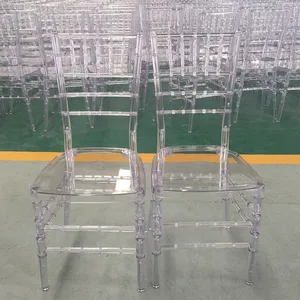 Zhongsen Phổ Biến Nhất Vẻ Đẹp Ice Nhựa Chiavari Ghế