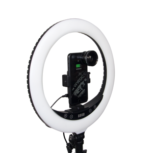 Les youtubers ont utilisé le maquillage à l'aide du vidéaste Selfie 3200-5700K Miroir annulaire rechargeable - Product Image 5