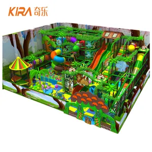 Pretpark Apparatuur Indoor Speeltuin Populair Jungle Thema Voor Kinderen