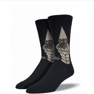 Al por mayor <span class=keywords><strong>calle</strong></span> moda rojo rayas estrella patrón Goma de punto hombres Calcetines - Product Image 1