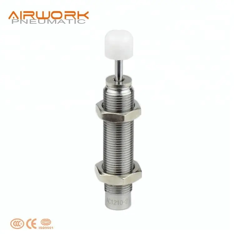 stainless steel oil small adjustable hydraulic pneumatic shock absorber