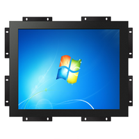 19 inç endüstriyel Full HD LED monitör güneş ışığı okunabilir 4:3 en boy oranı VGA girişi açık çerçeve Video ince direnç ekranı