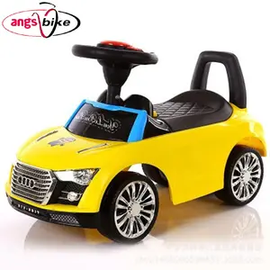 Quattro ruote giro sui bambini bambini altalena swing auto con musica auto