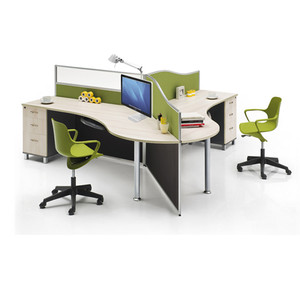 Shenyang Giá Thấp Mở 6 Chỗ Ngồi Bàn Văn Phòng Tủ Máy Trạm - Product Image 3