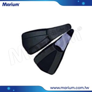 Scuba Diving Equipment Soft Foot Pockets And Long Blade Rubber Fins - Product Image 3