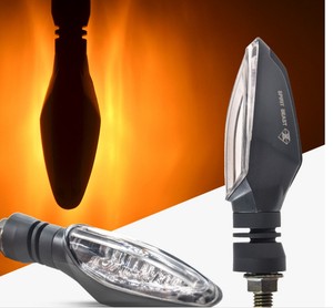 สปิริตบีสท์มอเตอร์ไซค์ ยูนิเวอร์แซล 12V ไฟเลี้ยว LED สำหรับฮอนด้า CB650 CB500 NC750 <span class=keywords><strong>CB400SF</strong></span> CB1300 Vt750 ไฟท้ายสัญญาณ - Product Image 2