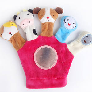 Обучающие игрушки животных, перчатки, куклы, Ручные куклы для детей - Product Image 3