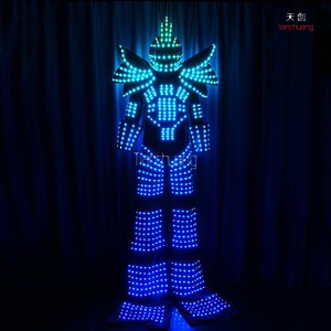LED de alta calidad traje de salto zancos robot del traje - Product Image 1