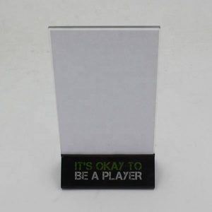 Tùy chỉnh rõ ràng giữ dấu <span class=keywords><strong>acrylic</strong></span> cho menu Thẻ bảng hoặc hiển thị đồ uống cho thẻ địa điểm & số bảng - Product Image 6