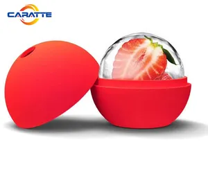 Trung Quốc Nhà Cung Cấp Cá Nhân Hoá Mới Lạ Silicone Sphere Ice Bóng Khuôn Cho Wine