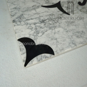 <span class=keywords><strong>Italie</strong></span> Bianco Carrara blanc carreaux de marbre italien prix de marbre marbre carrelage pour salon motifs moderne salle - Product Image 2
