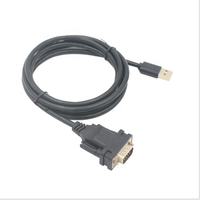 Cable USB 2.0 a Puerto Serie RS232 DB9 Hembra para Impresora y Escáner de Código de Barras con Carga Rápida
