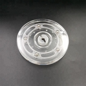 3 Inch Pha Lê <span class=keywords><strong>Lazy</strong></span> <span class=keywords><strong>Susan</strong></span> Bàn Xoay Xoay Tấm Như-56 - Product Image 4