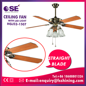 China alibaba proveedor ventilador de techo <span class=keywords><strong>sin</strong></span> luz Potente motor con rodamientos de bolas dobles - Product Image 4