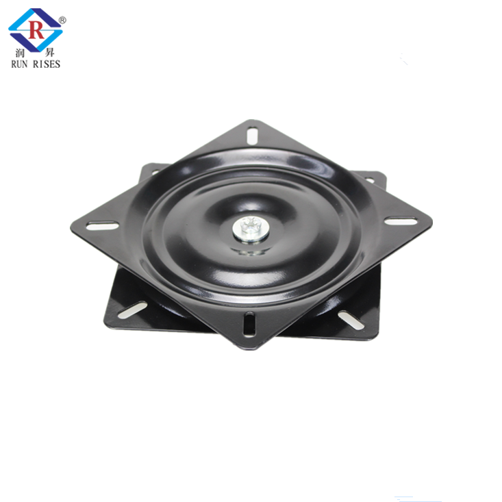 360 градусов фурнитура для мебели свободный Вращающийся поворотный стол двойной шарикоподшипник поворотный простой стул основание A09