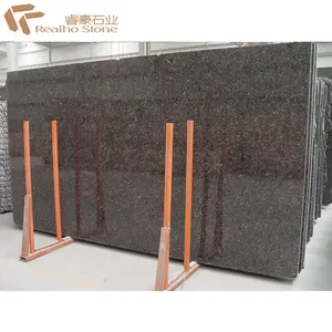 Đánh bóng Gang saw Tấm Tân Brown Granite