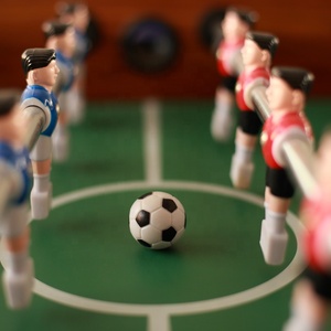 JIUXING Table de <span class=keywords><strong>baby</strong></span>-<span class=keywords><strong>foot</strong></span> commerciale 55 pouces en MDF supérieur, à <span class=keywords><strong>monnayeur</strong></span> pour jetons, garantie 2 ans, personnalisable - Product Image 4