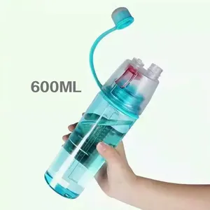 new products 2024 branded shaker water bottle/spray water bottle shaker