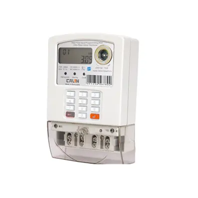 Sts Eenfase Power Meter Vooruitbetaling Toetsenbord Elektriciteit Meter Met Plc/Rf Communicatie