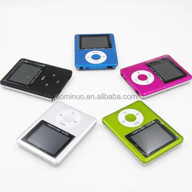 Fashion design 1.8 "LCD 3th MP4 musik Player mp3 player unterstützung bis zu 32GB TF flash Video Photo Viewer eBook Read