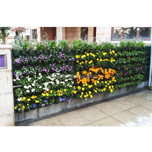 Custom Eco-Friendly <strong>Vertical</strong> <strong>Wall</strong> Felt Garden <strong>Planter</strong> for Home and Landscape - Product Image 5
