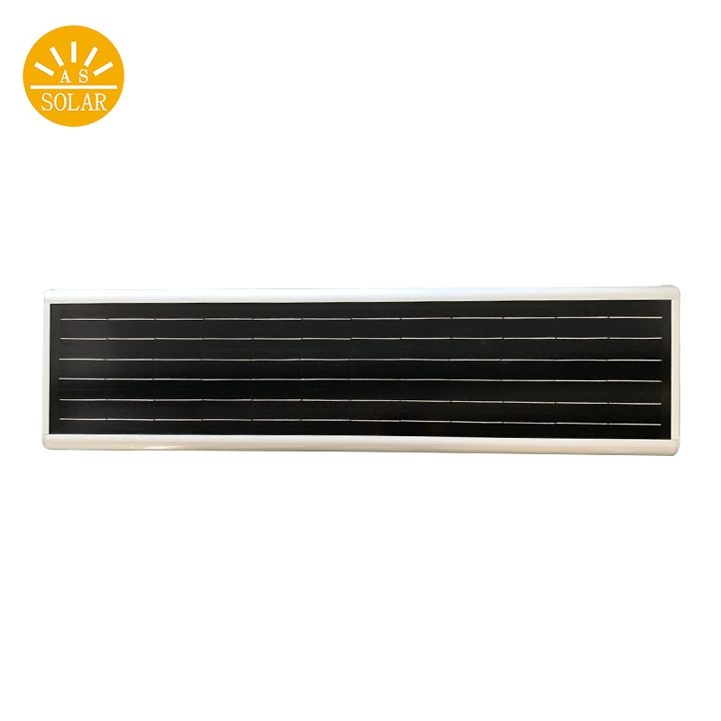 Todo en uno led al aire libre Luz de calle solar integrada 80 W