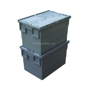 헤비 듀티 50kgs 이동 저장 플라스틱 80L 컨테이너 상자 상자 빈 - Product Image 4