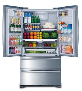 <strong>Fashion</strong> Household Automatic Defrosting <strong>Side</strong> <strong>by</strong> <strong>Side</strong> Refrigerator