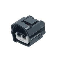 Conector de arnés de cables automático resistente al agua de 2 pines hembra de 1/2/2"