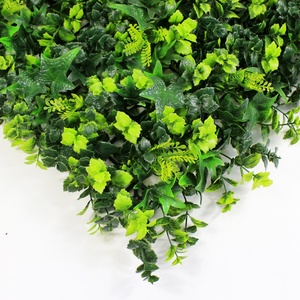 人造草绿墙 -- 家庭花园装饰，室内和室外郁郁葱葱的绿色植物墙 - Product Image 6