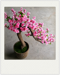 Cây Hoa Đào Nhân Tạo Đẹp Bán Chạy Nhất Để Trang Trí Trong Nhà - Product Image 1