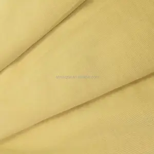 yellow EN388 5 level heat resistant para aramid fabric knits with cut resistant