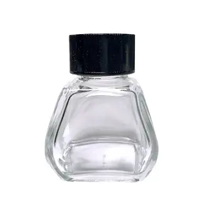 Bouteille d'encre vide de 30ml, contenant de haute qualité, pour stylo à fontaine en verre, 10 ml