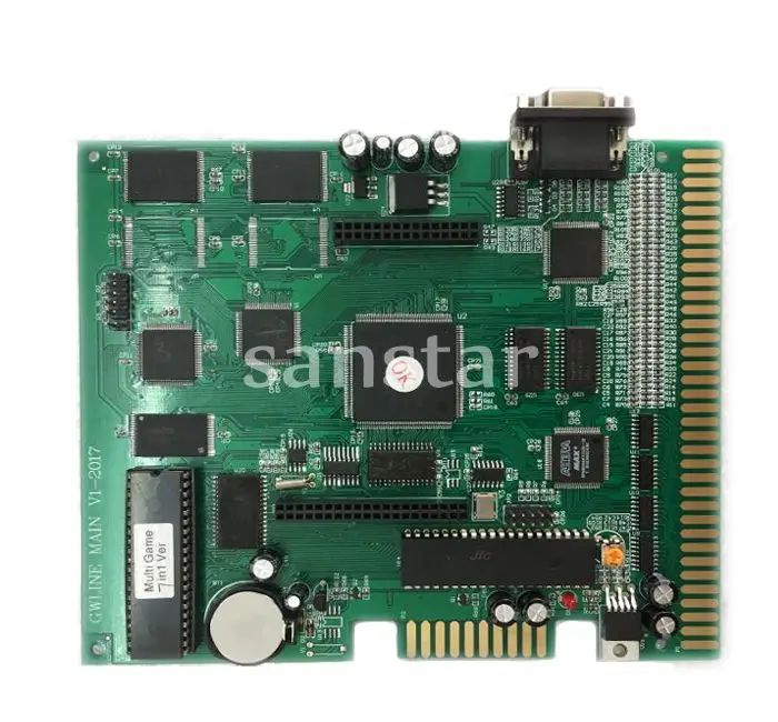 New Mega 7 в 1 с фруктовой вечеринкой, игровой печатной платой для игрового автомата