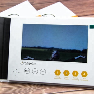 Bán Hàng Nóng Tùy Chỉnh Màn Hình Hd Lời Mời <span class=keywords><strong>Lcd</strong></span> <span class=keywords><strong>Video</strong></span> <span class=keywords><strong>Card</strong></span> <span class=keywords><strong>Video</strong></span> Thiệp Chúc Mừng Cho Doanh Nghiệp - Product Image 5