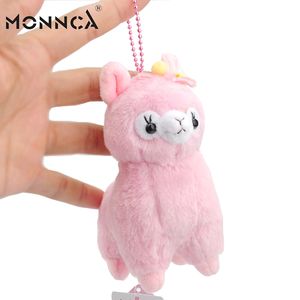 2018 Produit Chaud Doux En Peluche Jouet Peluche Lama Alpaga Porte-clés - Product Image 1