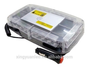 Blanc / ambre 304 LED forte magnétique <span class=keywords><strong>Mini</strong></span> - avertissement lumière Bar utilisé <span class=keywords><strong>Police</strong></span> Strobe Beacon <span class=keywords><strong>Light</strong></span> - Product Image 1