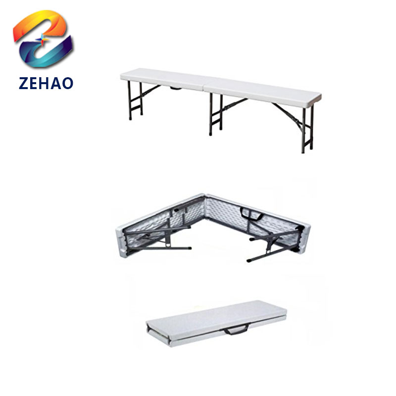 folding rectangle Outdoor Furniture Folding Table Picnic Rectangle Plastic Tables Portable Plastic Folding Tables