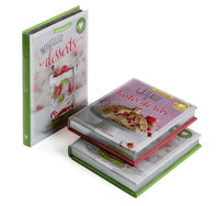 Layanan Pencetakan dan Desain Buku Resep Memasak Restoran Hard Cover Mewah Kustom