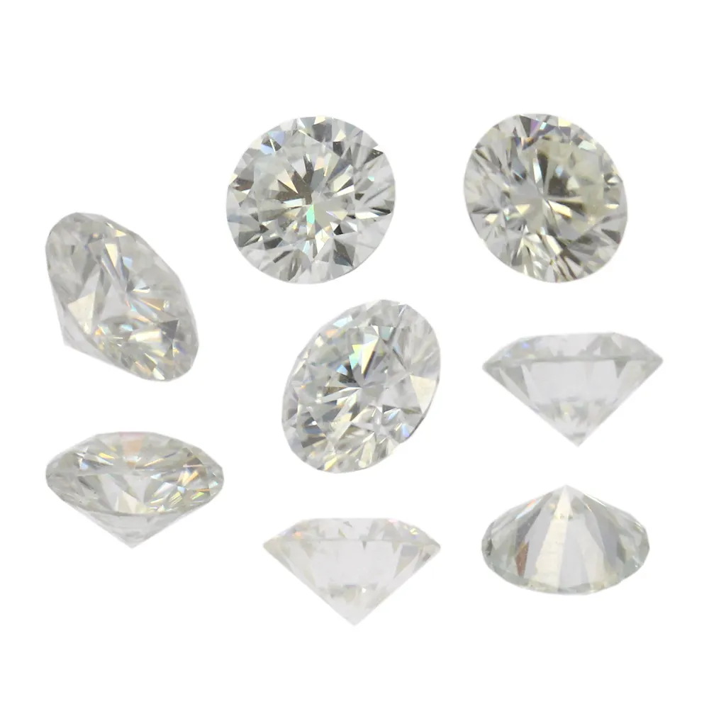 느슨한 moissanite 도매 다양한 모양의 인공 moissanite, 가장 가까운 다이아몬드 보석